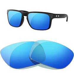 HiCycle2 Polarisierte Ersatzgläser für Oakley Holbrook Sonnenbrille, mehrere Optionen(Blau) von HiCycle2