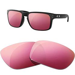 HiCycle2 Polarisierte Ersatzgläser für Oakley Holbrook Sonnenbrille, mehrere Optionen(Rose) von HiCycle2