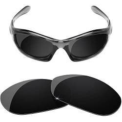 HiCycle2 Polarisierte Ersatzgläser für Oakley Monster Dog Sonnenbrille, Schwarz von HiCycle2