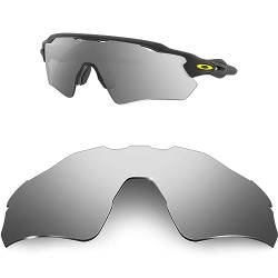 HiCycle2 Polarized Replacement Lenses fit for Oakley Radar EV Path Sunglasses (Silver)… (silbrig) von HiCycle2