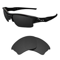 Oak&ban Polarisierte Ersatzgläser für Oakley Half Jacket XLJ Sonnenbrille, mehrere Optionen Gr. onesize, Schwarz - polarisiert von HiCycle2