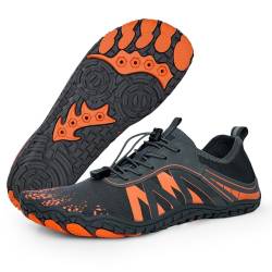 HiGropcore Barfußschuhe Damen Herren Outdoor-Fitnessschuhe Schnell Trocknend Wasserschuhe rutschfest Sohle von HiGropcore