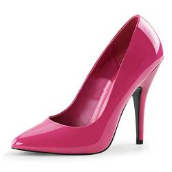 Higher-Heels PleaserUSA Pumps Seduce-420 Lack hot pink Gr.47 von Higher Heels