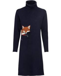 Highmoor Strickkleid mit Fuchs Dunkelblau 42 von Highmoor