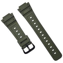 Passend für Casio G-shock GA-2100 Bänder, GA-2110 Serie Quickfit Soft Resin Ersatz Uhrenarmbänder Armbänder Armband für GA2100/GA2110 (grün) von Hijiawee