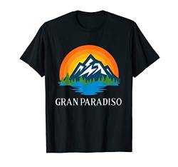 Gipfelgeschenk für Bergsteigen & Wandern Gran Paradiso T-Shirt von Hiking Summit Gift Co.