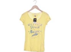 Hilfiger Denim Damen T-Shirt, gelb, Gr. 34 von Hilfiger Denim