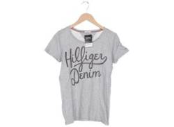 Hilfiger Denim Damen T-Shirt, grau, Gr. 42 von Hilfiger Denim