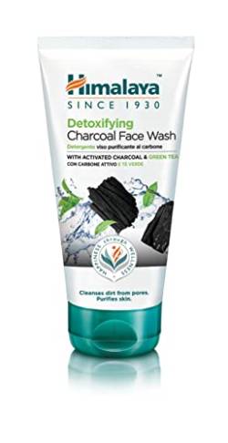Himalaya Detoxifying Charcoal Face Wash with the Goodness of Green Tea and Coconut Charcoal Powder, Removes Dirt and Purifies the Skin, Leaving It Clean and Refreshed - 150 ml von Himalaya