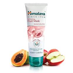 Himalaya Herbals Refreshing Fruit Mask with Papaya and Apple | Promotes Skin Rejuvenation, Enhances Collagen | Hydrates and Cleanses Skin Makes It Smooth in Texture - 75ml von Himalaya