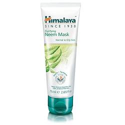 Himalaya Purifying Neem Mask with the Goodness of Neem & Turmeric |Fights Pimples, Prevents Marks, Controls Oil and Purifies Skin Deeply, Best Suited for Normal to Oily Skin -75ml von Himalaya
