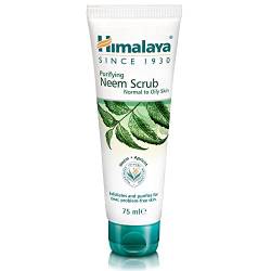 Himalaya Purifying Neem Scrub Helps Fights Pimples, Prevents Marks, Controls Excess Oil, Exfoliates and Purifies Skin | Best for Normal to Oily Skin -75ml von Himalaya