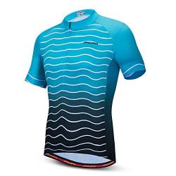 Herren Radtrikot Bike Biking Shirt Tops Kurzarm Kleidung, Jp1024, L von HimyBB