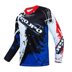 HimyBB Herren Radtrikot MX Motocross Trikots Dirt Bike Downhill Shirt Racing Riding, Cu9011-b, Klein von HimyBB