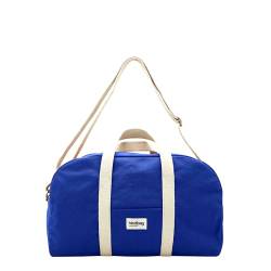 HINDBAG – Kollektion Charlie – 24h Tasche/Sporttasche/Bowlingtasche - Bio-Baumwolle (Electric Blue) von Hindbag