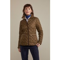 Harlow Kurze Damen-Steppjacke - Khaki von Hinter + Hobart