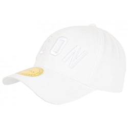 Baseball Fyck Icon weiß Design Streetwear Fashion Baseball Cap Unisex, weiß, Einheitsgröße von Hip Hop Honour