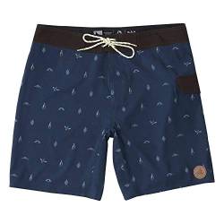 HIPPYTREE Boardshort Motif Trunk, Navy 34 von Hippy Tree