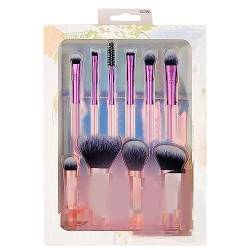 10-teiliges Reise-Fantasie-Mini-Pinsel-Set, Mini-Make-up-Pinsel-Set, Tragbares Reise-Kosmetikpinsel-Set für Praktische Make-up-Werkzeuge von Hiraith