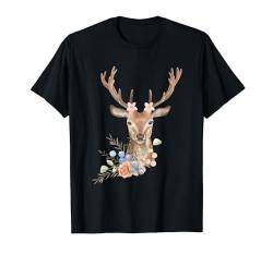 Trachtenhemd Hirsch für Oktoberfest T-Shirt von Hirschhemd für das Oktoberfest