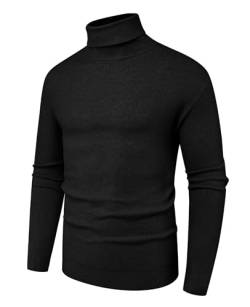 Hisir Herren Hemd Casual Pullover Tops Einfaches und unkompliziertes T-Shirt Zeigen Sie Ihren Heroic Spirit, 5801 Black, Medium von Hisir