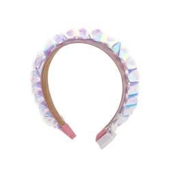 Hislaves Charmante Stirnbänder für Mädchen, kreatives leuchtendes Halloween-Stirnband, festlich, Party, leuchtendes Design, dekorativer Haarschmuck, Kinder, auffällig von Hislaves