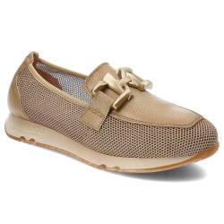 Beige Halbschuhe Hispanitas Bequeme Damen Damenschuhe von Hispanitas