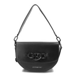 Schwarze Handtasche Hispanitas Damen Umhängetasche von Hispanitas