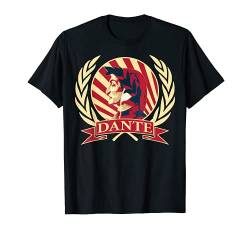 Dante Alighieri Berühmter italienischer Dichter und T-Shirt von History And Politics Store
