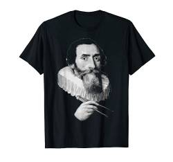 Johannes Kepler Wissenschaft, Mathematik, Physik, Astronomie T-Shirt von History And Politics Store