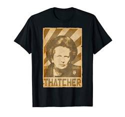 Margaret Thatcher Torn Propaganda Poster T-Shirt von History and Politics Store