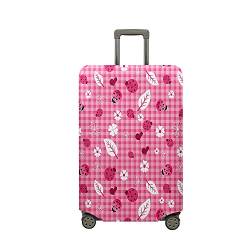 Hixingo Elastisch Kofferhülle Kofferschutzhülle, Koffer Schutzhülle Staubdichte Reisekoffer Hülle Trolley Case Schutzhülle Reisegepäckabdeckung (Huckepack3,S (18-20 Zoll)) von Hixingo