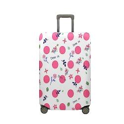 Hixingo Elastisch Kofferhülle Kofferschutzhülle, Koffer Schutzhülle Staubdichte Reisekoffer Hülle Trolley Case Schutzhülle Reisegepäckabdeckung (XL (30-32 Zoll),Jacquard-Blumen 3) von Hixingo