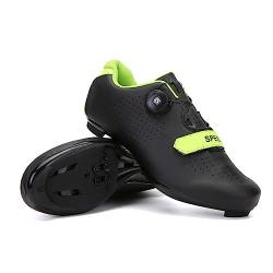 Hixingo Fahrradschuhe Damen Herren MTB Radsportschuhe Rennradschuh Mountainbike Schuhe Sneaker Atmungsaktive Indoor -Radschuhe Fahrrad Outdoor Spin MTB Schuhe von Hixingo