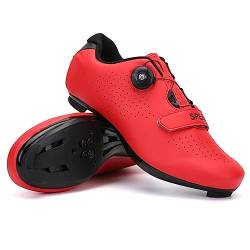 Hixingo Fahrradschuhe Herren Damen MTB Radsportschuhe Rennradschuh Mountainbike Schuhe Sneaker Atmungsaktive Outdoor-Radschuhe Fahrrad Indoor Spin MTB Schuhe von Hixingo