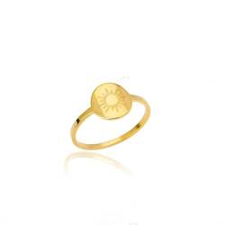 Hmsanase Ring Ringe Damen Bijouterie Herren Vintage Sonne Mond Ringe Für Frauen Männer Sonne Mond Fingerring Femme 10 Jz3714G von Hmsanase