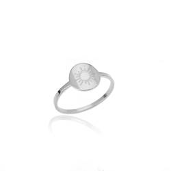 Hmsanase Ring Ringe Damen Bijouterie Herren Vintage Sonne Mond Ringe Für Frauen Männer Sonne Mond Fingerring Femme 10 Jz3714P von Hmsanase