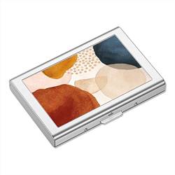 Hnogri Metall-Scheckkartenetui, Mini-Kreditkarte Brieftasche RFID-Blockierung Slim Metall Hartschale für Frauen Männer von Hnogri