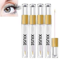 EYELASH SERUM STRONG, Xiuse Wimpernwachstumsserum, Xiuse Wimpernserum, dicke und lange Natürliche lockige Wimpern, Wimpernserum für Wimpernwachstum und -dicke (4PC) von HoGeGe