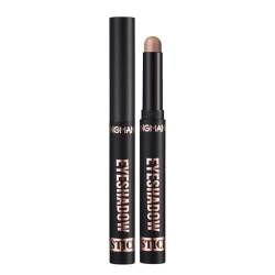 Shimmer and Matte Cream Eyeshadow Stick,Smooth Brilliant Eye Brightener Pencil,High Pigment Eye Highlighter Pen for Women,Long Lasting Waterproof Eye Shadow and Liners Makeup (#1, C) von HoGeGe