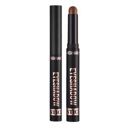 Shimmer and Matte Cream Eyeshadow Stick,Smooth Brilliant Eye Brightener Pencil,High Pigment Eye Highlighter Pen for Women,Long Lasting Waterproof Eye Shadow and Liners Makeup (#2, G) von HoGeGe