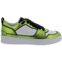 Högl Sneaker, Sportycalf-Leder, Premiumsheep Metallic, Green / Multi, 7-10 Schnürschuh von Högl
