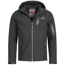 Höhenhorn Breithorn Herren Softshell Jacke Outdoor Schwarz Gr. M von Höhenhorn