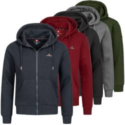 Höhenhorn Katan Herren Hoodie Pullover Sweatshirt Kapuzenpullover 3XL Rot von Höhenhorn