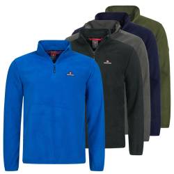 Höhenhorn Skyja Herren Fleece Pullover Sweatshirt Half Zip Fleecepullover XL GrÃ¼n von Höhenhorn