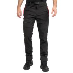 Höhenhorn Trekmaster Herren Wanderhose Softshellhose Outdoorhose Gefüttert Sn... L Dunkelblau von Höhenhorn