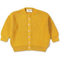 Hofbrucker seit 1948 Strickjacke Oversize Baby Strickjacke Senfgelb 62/68 (1-tlg) von Hofbrucker seit 1948