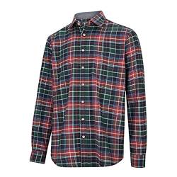 Pitlochry Flannel Shirt Forest Check S von Hoggs of Fife