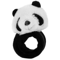 Hohopeti Panda-armband Plüschtier-klapparmband Panda-slap-armbänder Kuscheltier-umarmer Stofftier-slap-band Panda-vorhanghalter Panda-umarmer Plüsch-slap-band Urwald Serviettenring Kind von Hohopeti