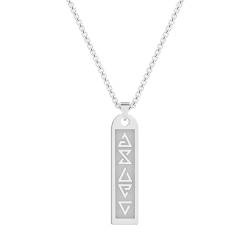 5 Zeichen der Elemente Medaillon Anhänger Halskette für Männer Frauen Edelstahl Quadrat Paar Charm Kette Schmuck Geschenk von Hokech
